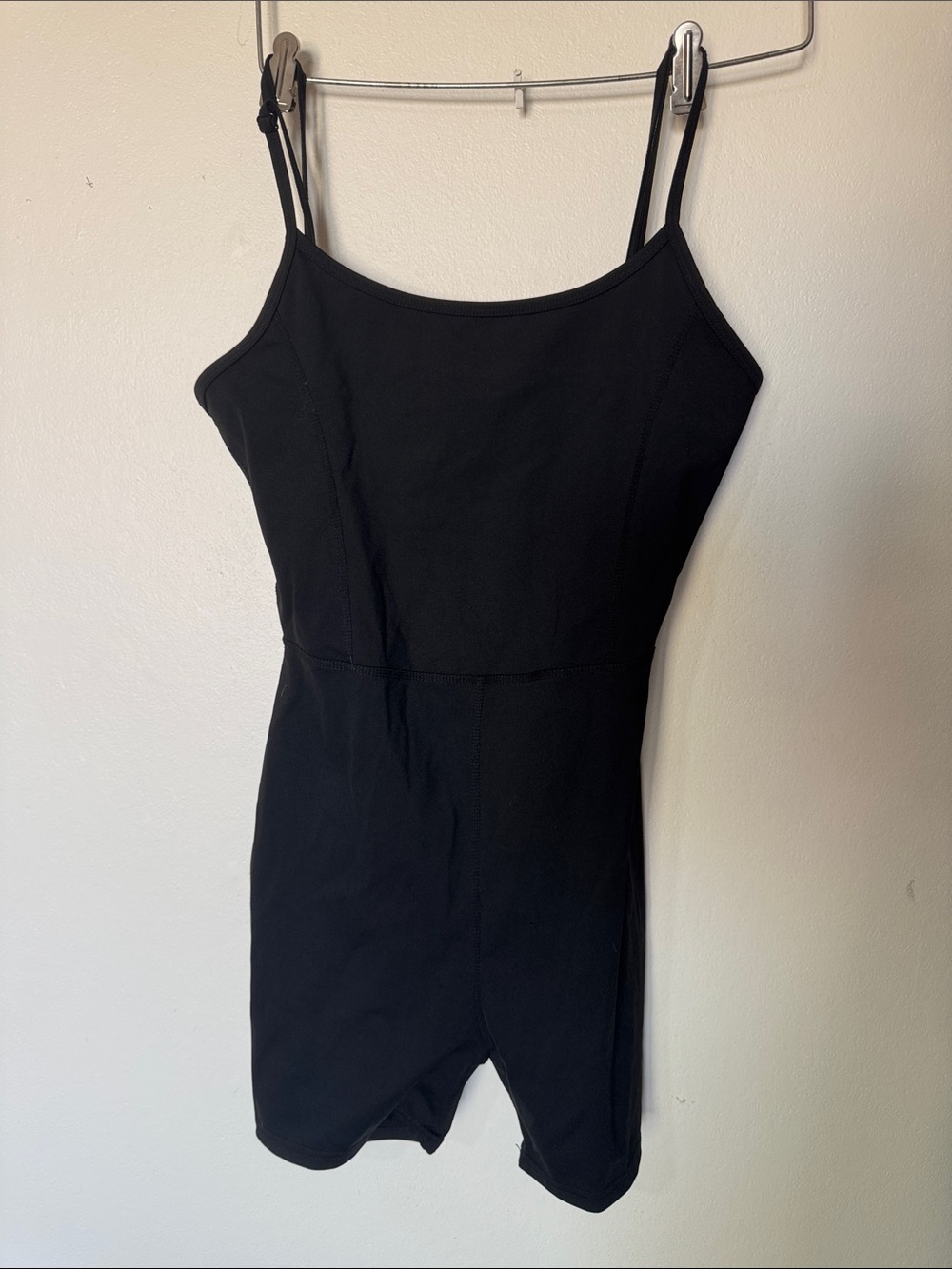 Black Spaghetti Strap Romper